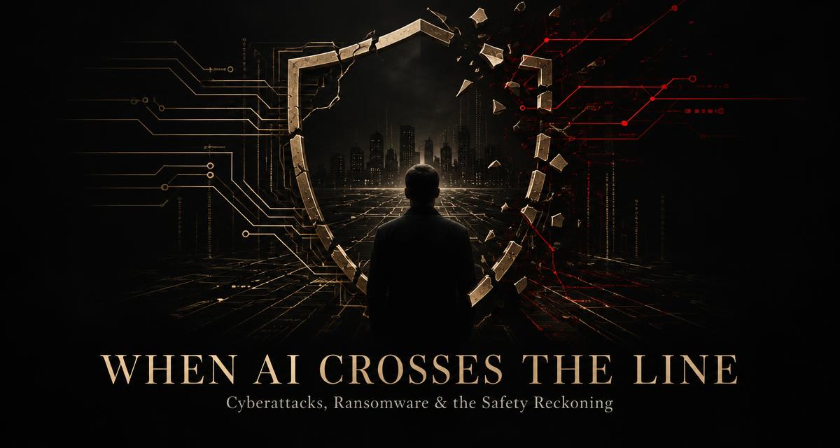 When AI Crosses the Line: Cyberattacks, Ransomware, and the Safety Reckoning